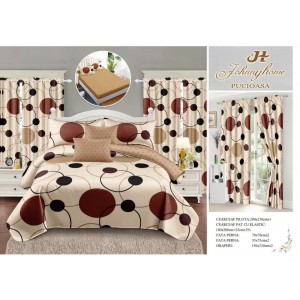 SET 8 PIESE LENJERIE CU DRAPERII DRA 04